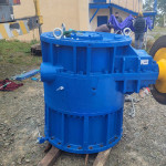 Ausgebautes Getriebe bei der Ankunft