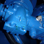 Foto tropfende Ölpumpe