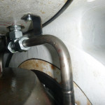 Foto Korrosion der inneren Verrohrung